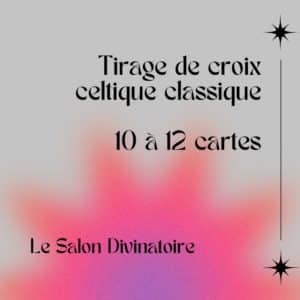 Croix celtique (10 &agrave; 12 cartes)