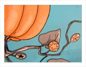 Le sept de pentacles (deniers) - The Spacious tarot 