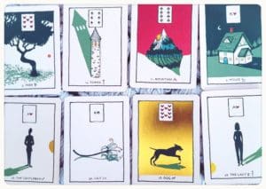 Le petit Lenormand &ndash; m&eacute;thode de tirage en duo